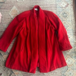 Vintage bright red jacket!